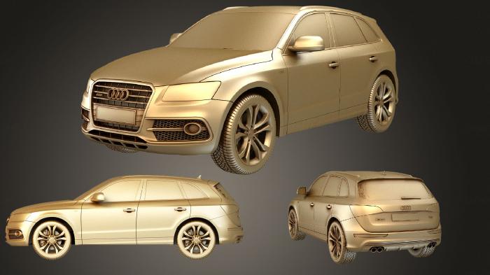نموذج ثلاثي الأبعاد لآلة CNC السيارات والنقل أودي اس كيو 5 2013